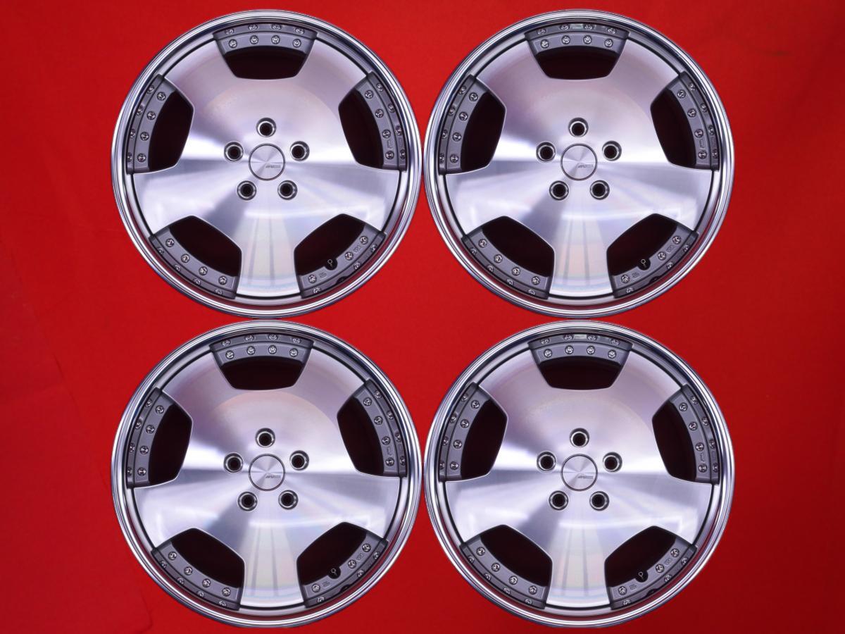 WORK ランベック LD1 未使用品 18インチ 9.5j+50 10.5j+35 5-114の落札