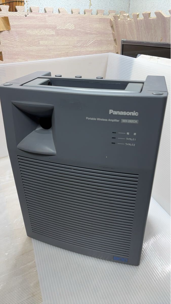 Panasonic/パナソニック ポータブルワイヤレスアンプ□WX-282C 中古□4