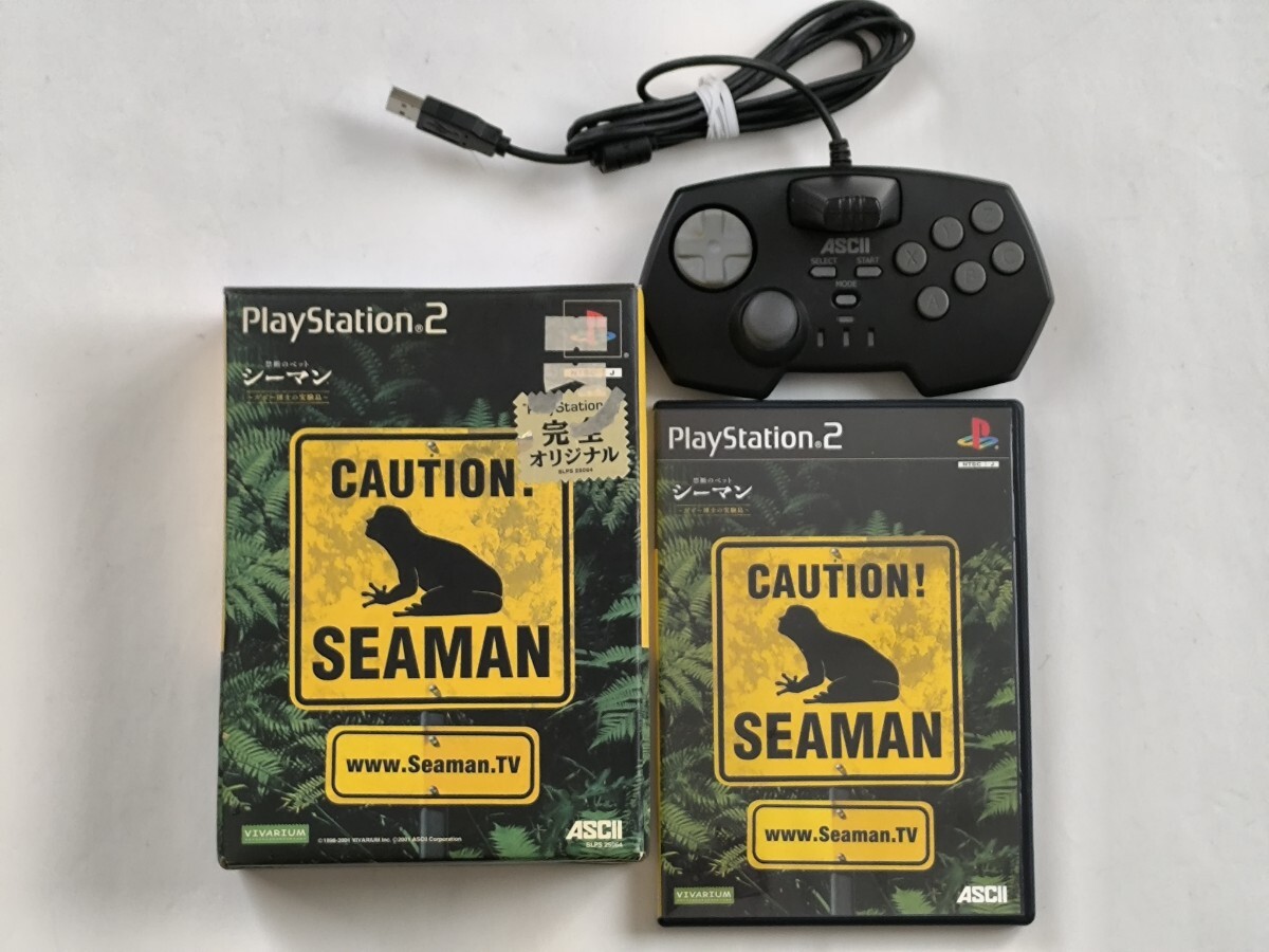PS2 シーマン SEAMAN シーマイク・コントローラー 同梱版 レア
