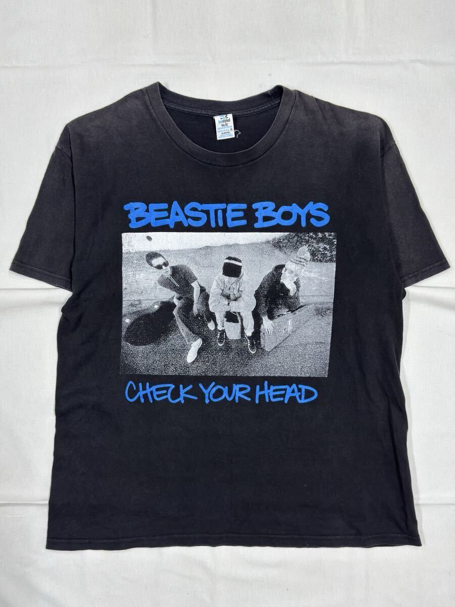 M?☆90sビースティボーイズ☆ビンテージTシャツhello nasty白 beastie