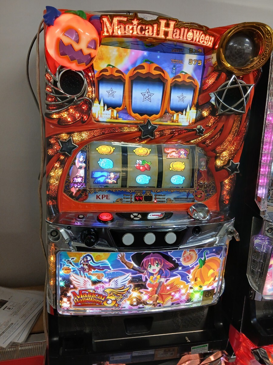 パチスロ 実機 マジカルハロウィン 初代の落札情報詳細 - Yahoo