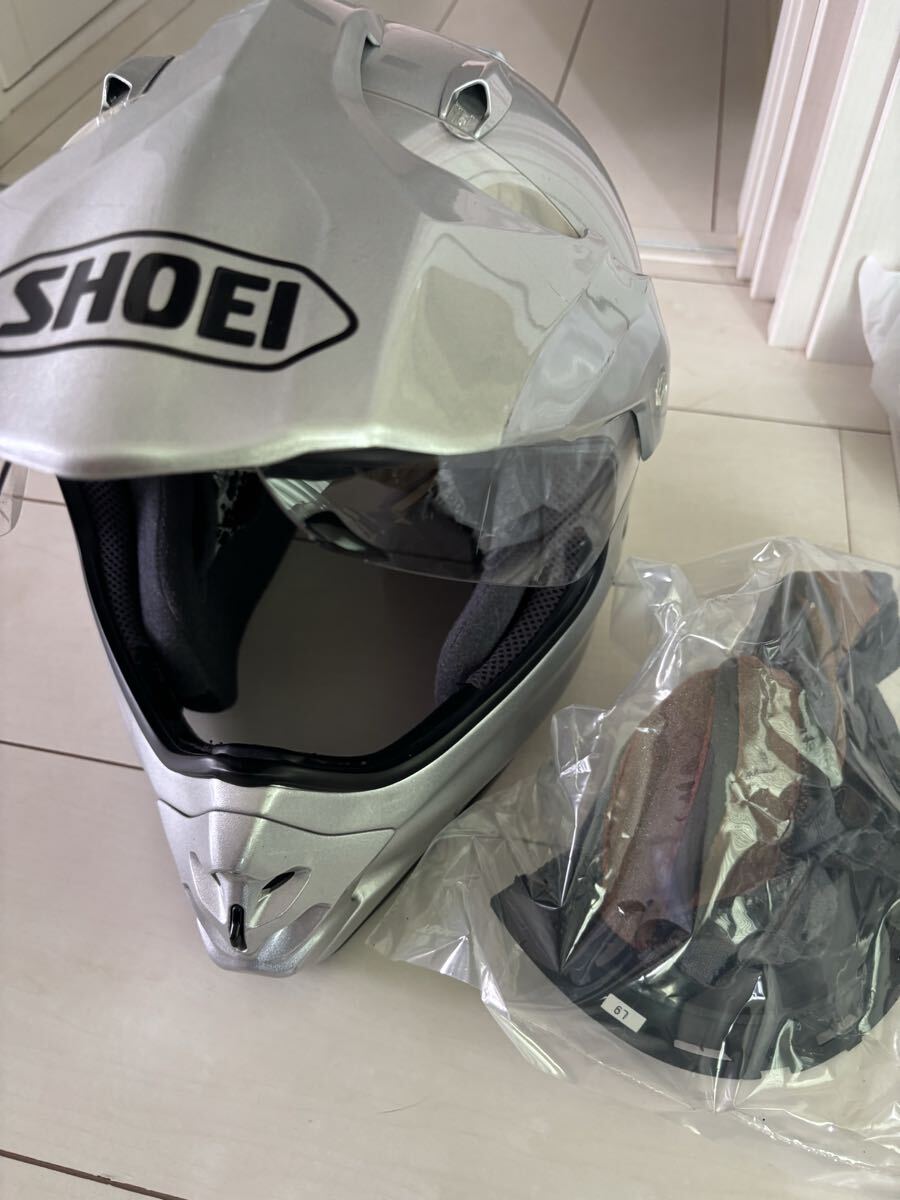 廃盤 レア SHOEI FX-HORNET(ホーネット)ブルー サイズ【L 59-60cm未満
