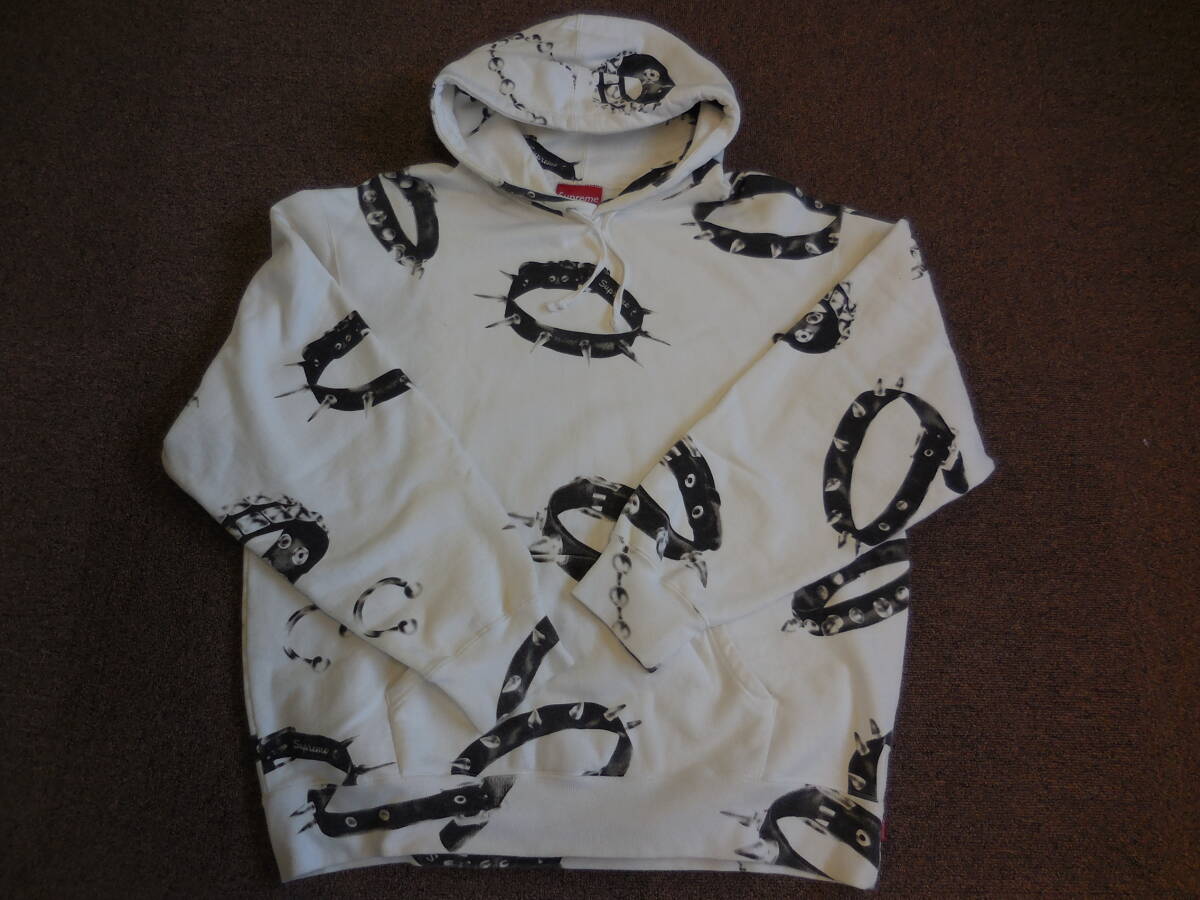 キムタク着 美品 18AW SUPREME シュプリーム Studded Hooded