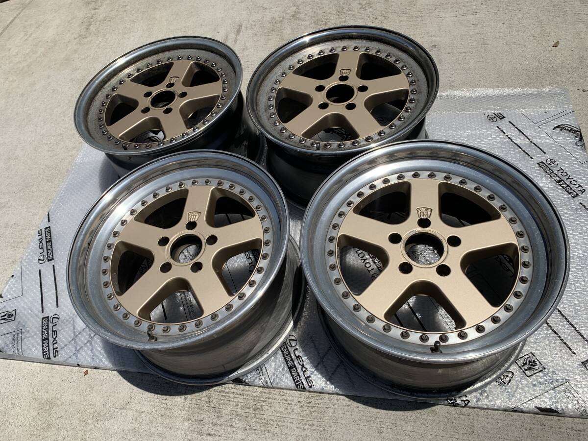 希少!深リム!SSR Vienna ヴィエナ クライス メッキ 17インチ 9J OFF+6