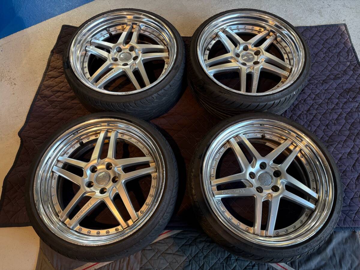 中古】希少 美品 段リム レーベンハート キャンベル XJ 19インチ 9J +