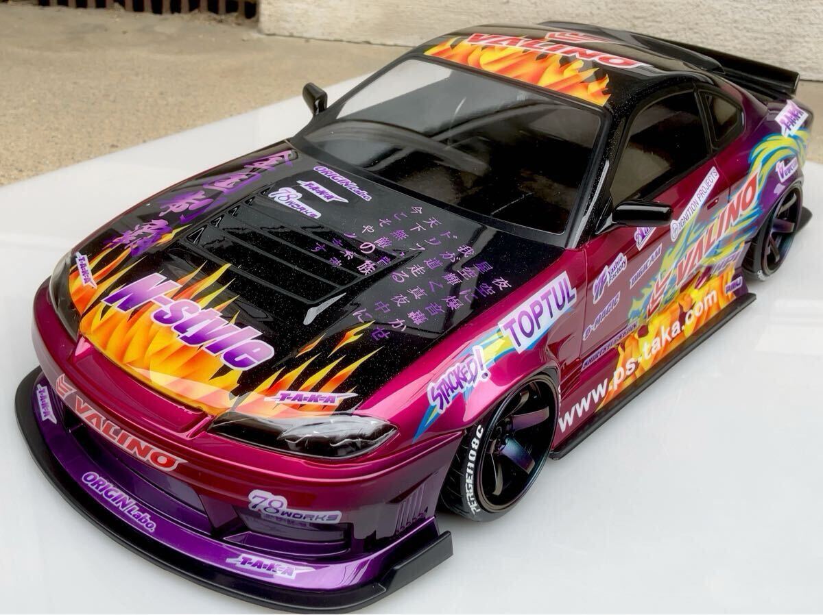 未使用に近い】◇◇ アディクション製 S13 シルビア 藤尾号ストリート