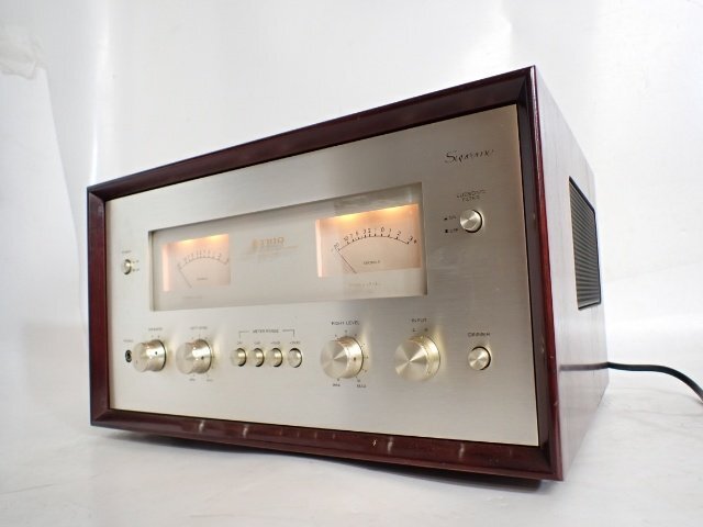 中古】KENWOOD L-08M L-08PS ケンウッド モノラルパワーアンプ + 強化