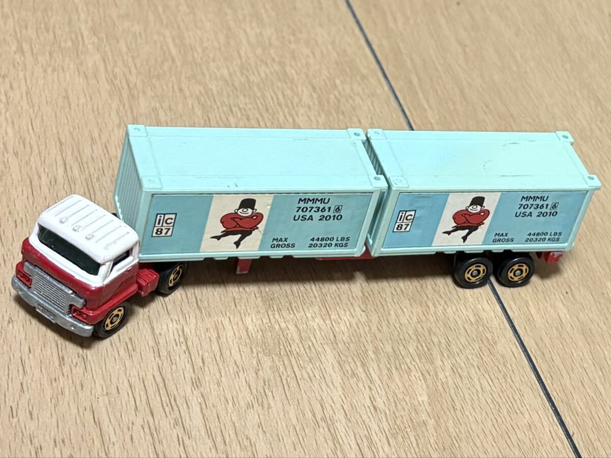 トミカ ロングトミカ L5 日野セミトレーラー海上コンテナ40t運搬車 2台