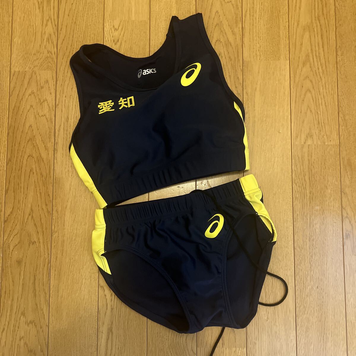 アシックス asics 陸上ユニフォーム レーシングブルマ ブラトップ L