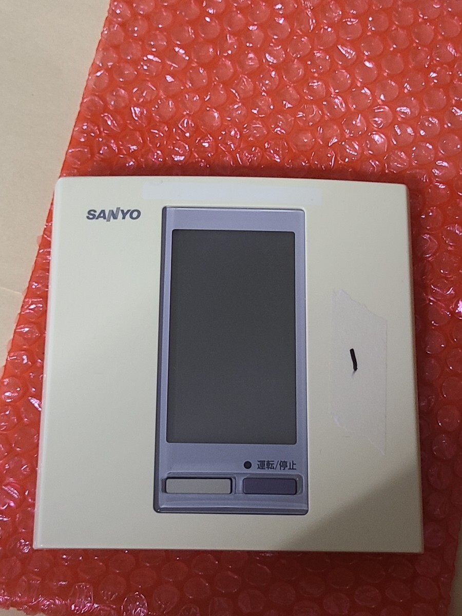 中古】【ジャンク品】SANYO 業務用エアコン リモコンパネル SHA-KC64U