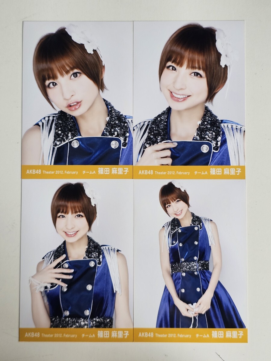 新品】AKB48 前田敦子 Theater 2011 February 生写真 4種コンプの落札