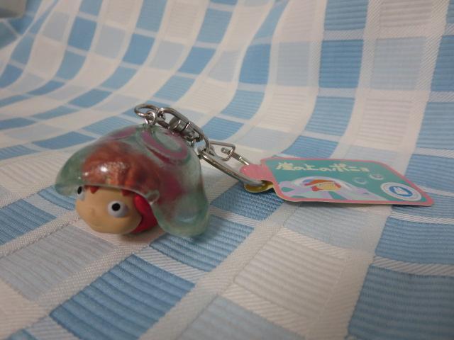 新品】崖の上のポニョ そうすけ 天然石 赤めのう ジブリ ストラップ