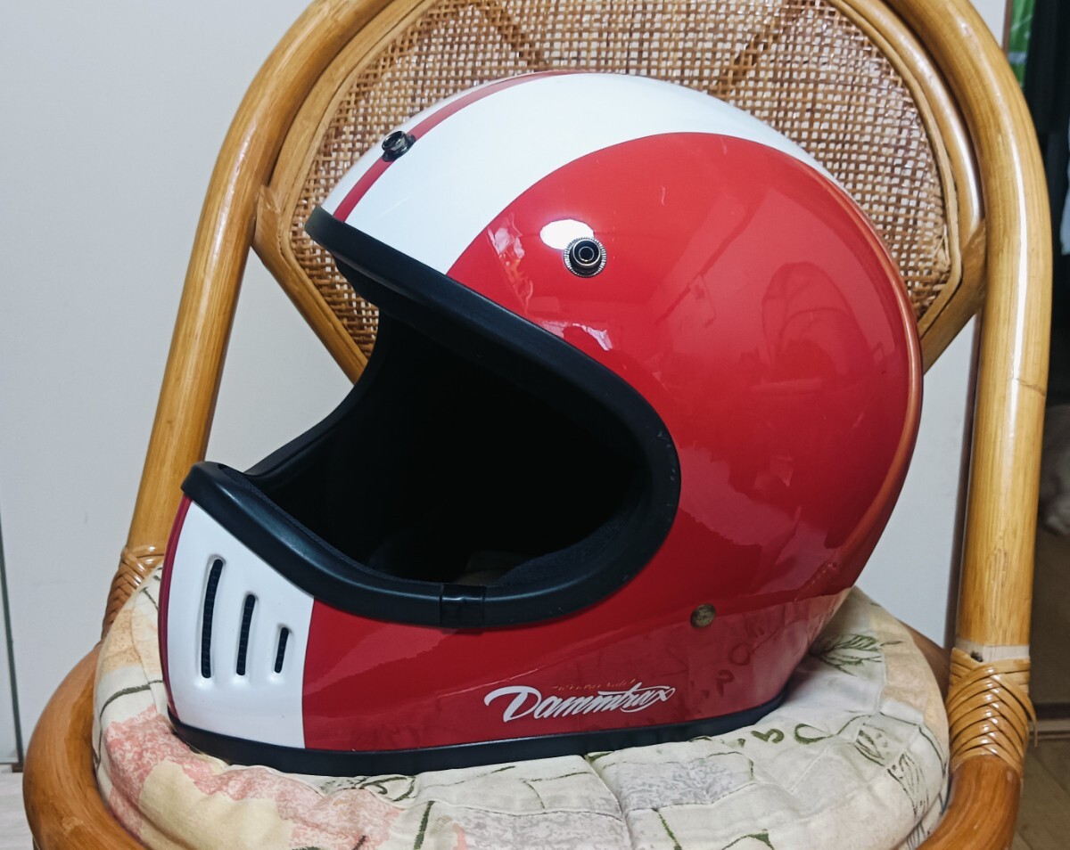 新品】即納 送料無料 AKIRA ヘルメット (白-L) フルフェイス FX CBX