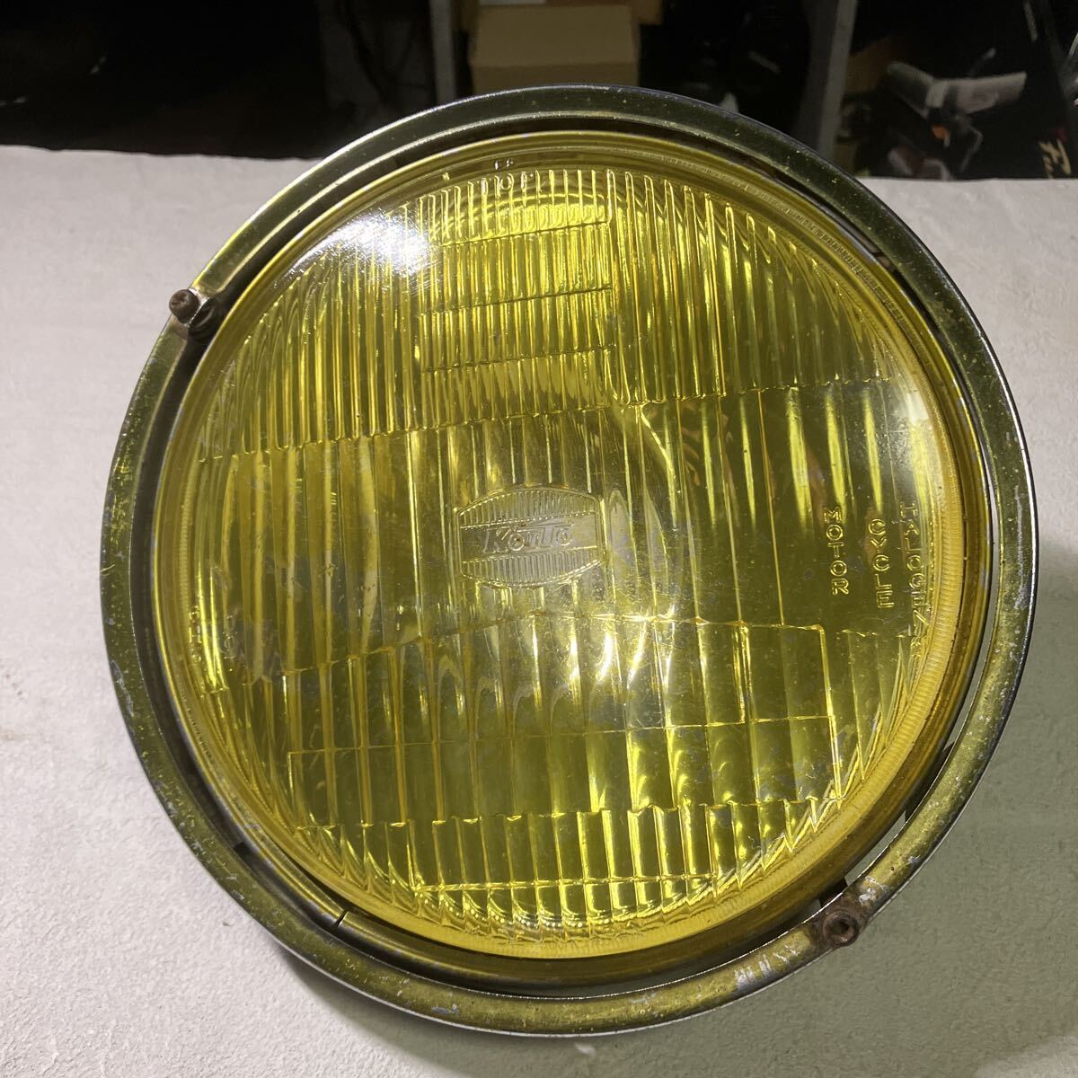 当時物 KOITO 小糸製作所 角型4灯ヘッドライト XL16/XH21 中古 80