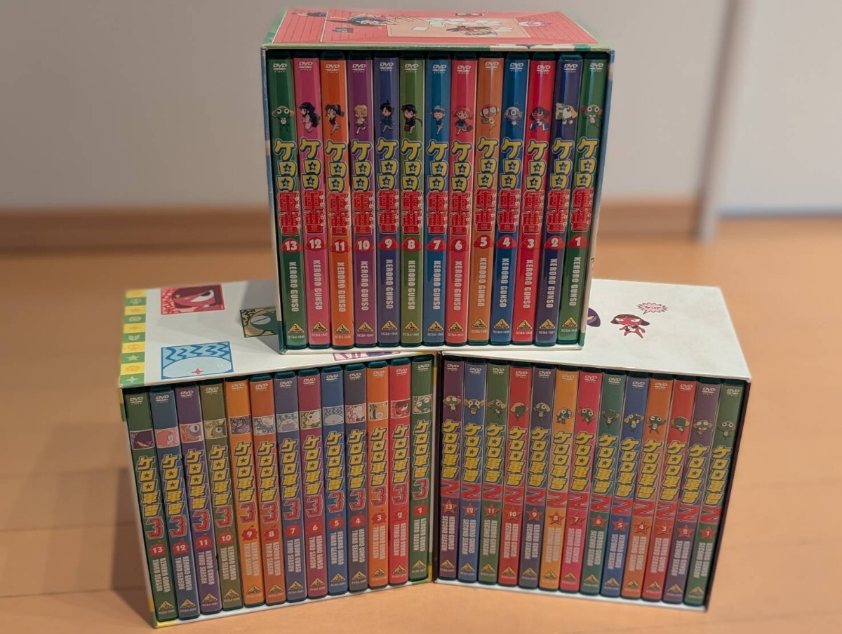 ☆13枚組DVD-BOX ケロロ軍曹 1stシーズン (正規販売商品)の落札情報