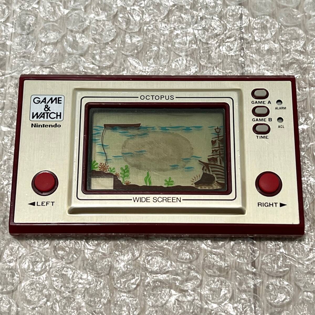 希少 任天堂 ゲームウォッチ 名作 ワイドスクリーン ファイア FIRE