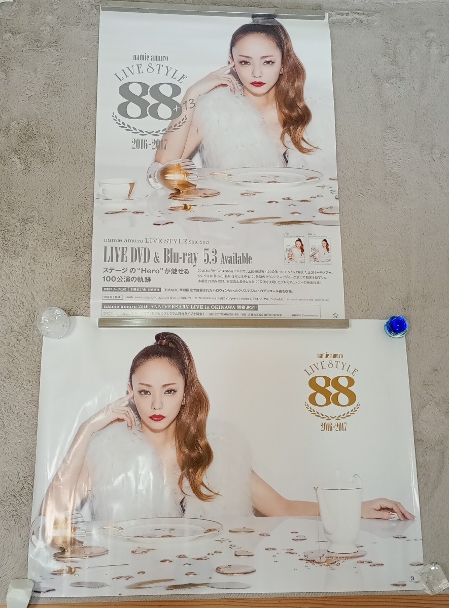 新品】【激レア】新品☆安室奈美恵FEEL海外版告知ポスターの落札情報