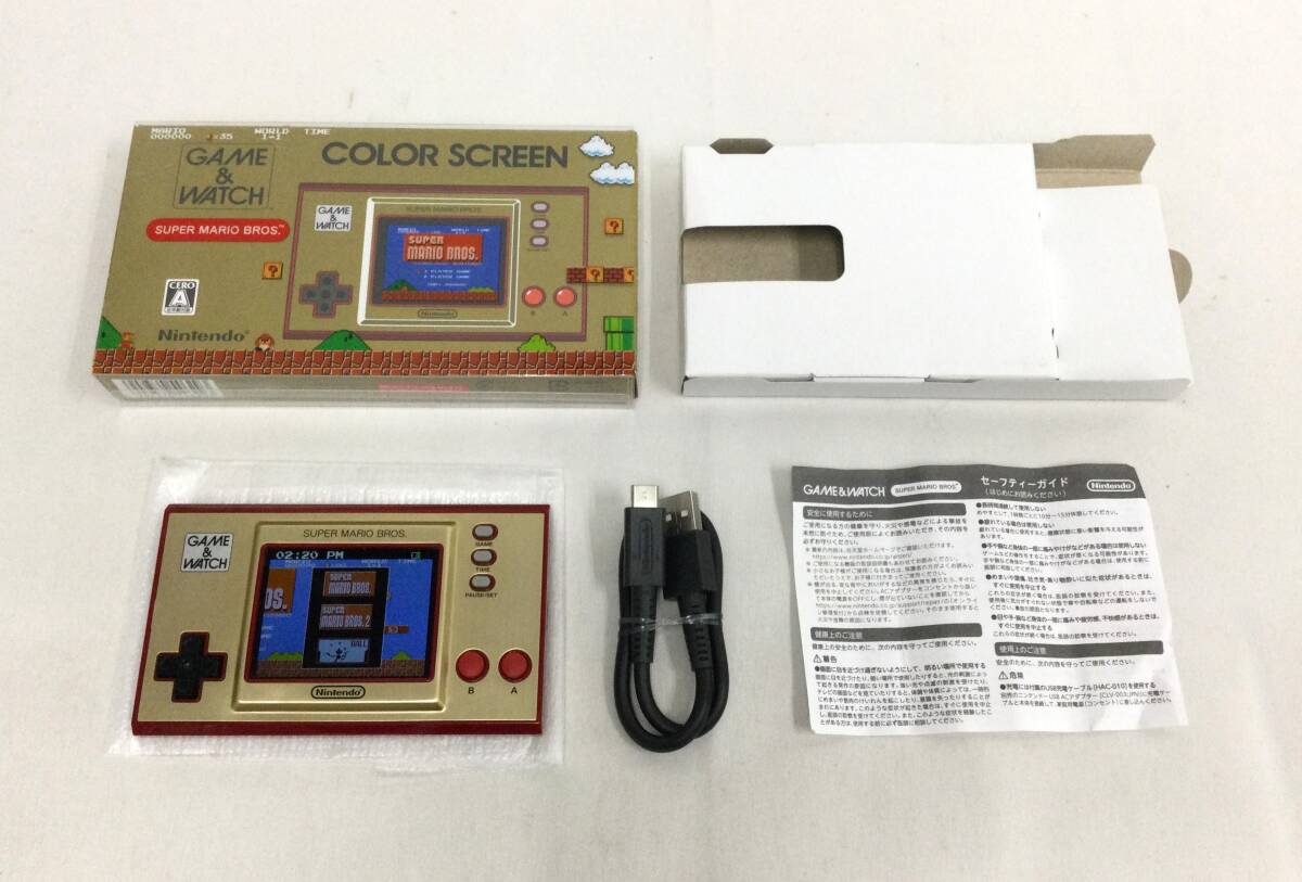 □ゲームウォッチ□スーパーマリオブラザーズ 海外 入手困難 レア