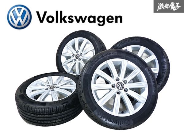 VW フォルクスワーゲン シロッコ 純正ホイール タイヤ4本 235/40R18 5