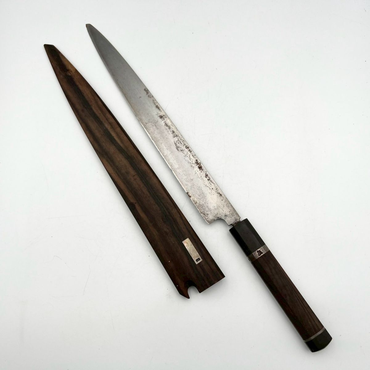 中古】在銘/菊一文字/則宗？銘/短刀/短槍/合法サイズ/お守り刀/懐刀
