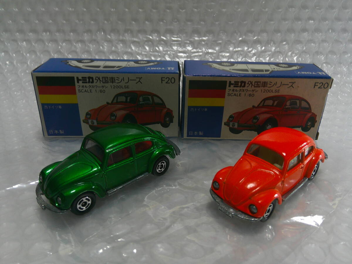 トミカ フォルクスワーゲン ビートル オレンジ 青箱 日本製の落札情報