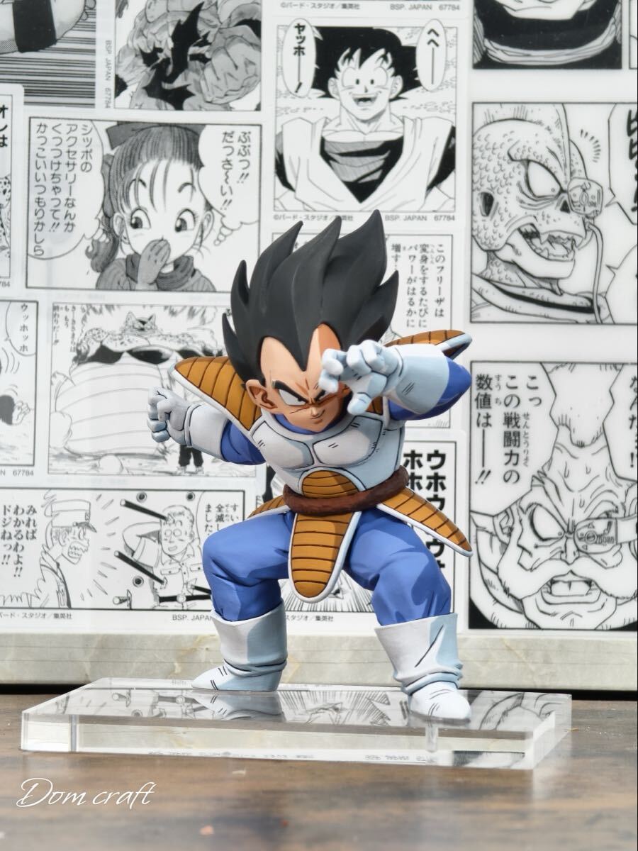 ドラゴンボール(鳥山明)直筆ベジータサイン色紙、小色紙4枚、ファイル