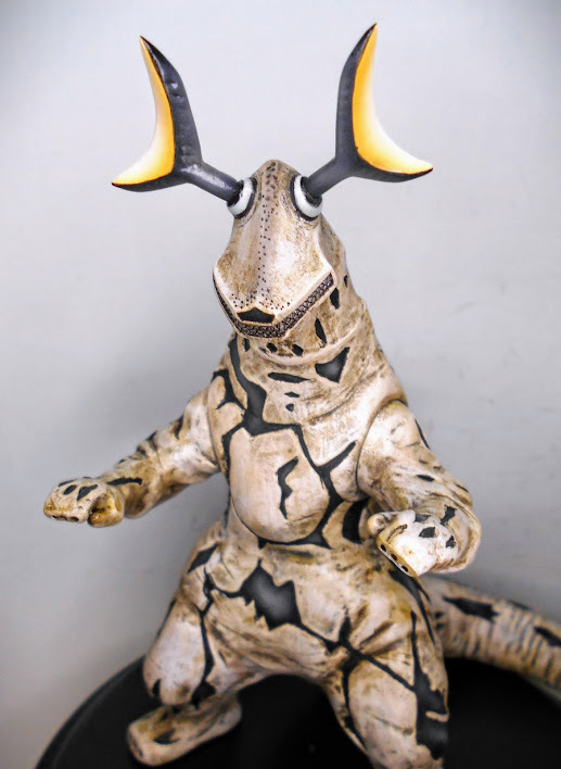 目立った傷や汚れなし】ウルトラ怪獣ソフビ ケットル星人 改造