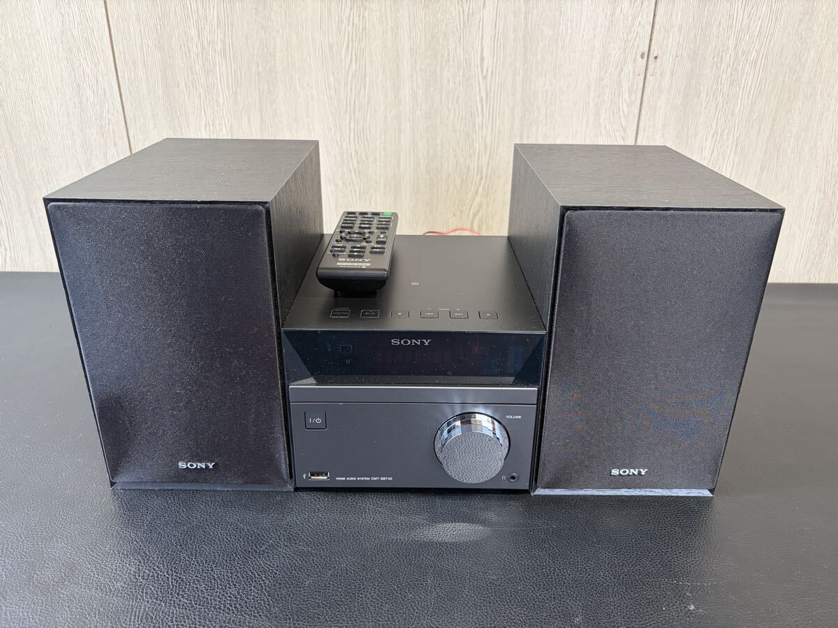 新品】SONY Bluetoothマルチコネクトコンポ【CMT-BT60黒】未開封新品