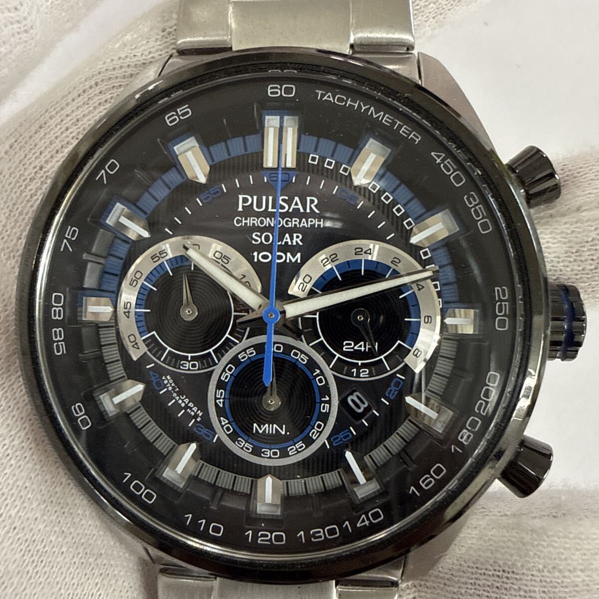 新品】1円×3本セイコー逆輸入PULSAR シャンパンゴールド 100m防水
