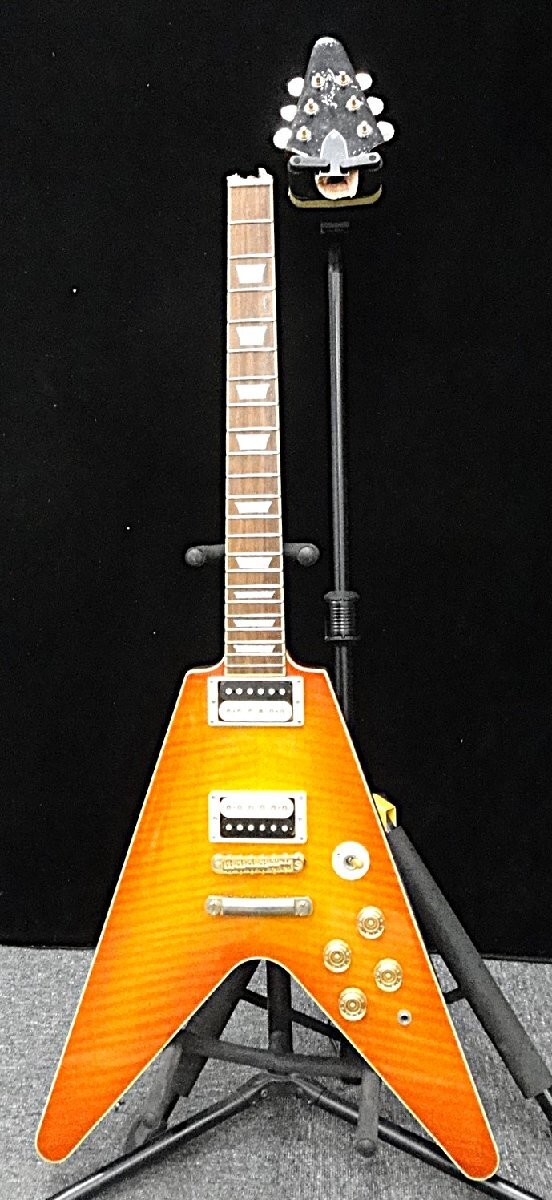 EDWARDS E-C-105V ペニシリン 千聖モデル フライングV body neck