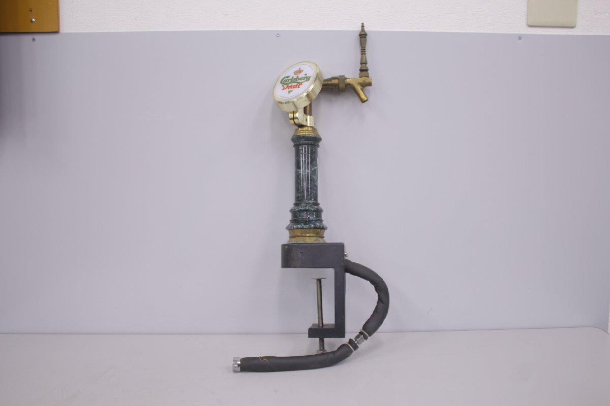 中古税込 D 業務用 カウンター用 真鍮製 ドラフトタワー コック ビール