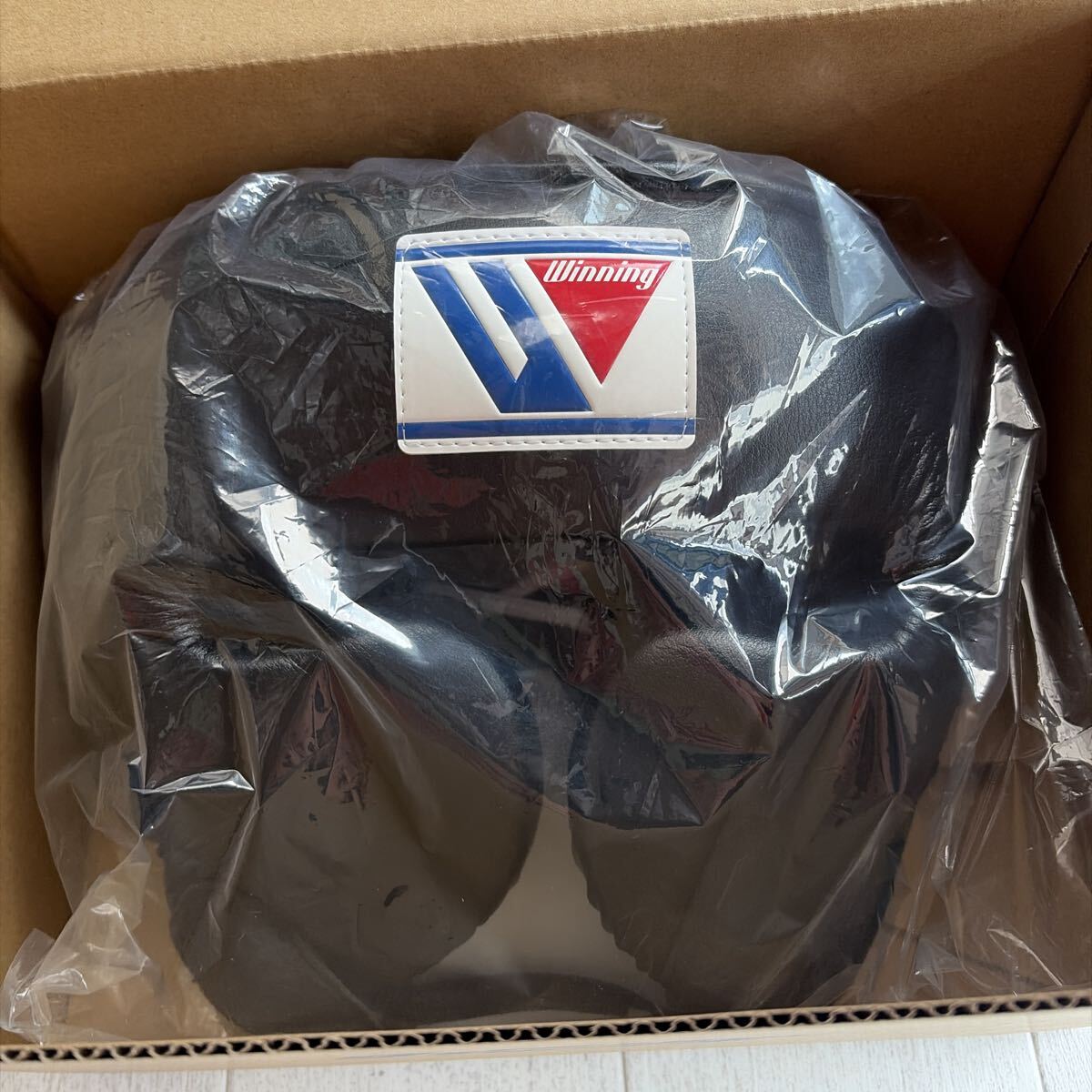 中古】☆ウイニング WINNING 旧ロゴヘッドギア H-1800☆の落札情報詳細