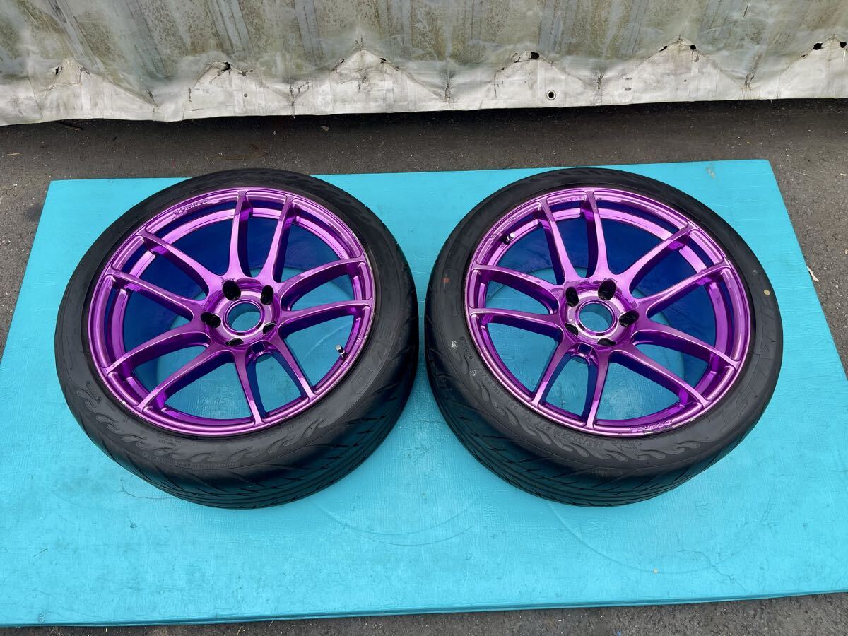 WORK VS KF 3ピース 日本製 ホイール 4本 5H-114.3 18インチ F/8.5J+45