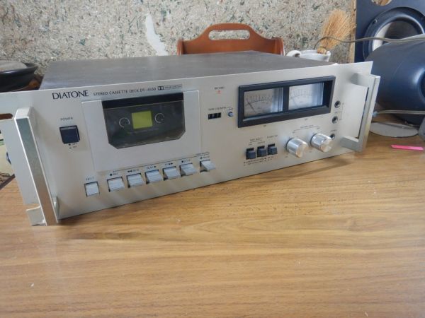 ジャンク品】三菱自動車 カーステレオ カセットデッキ RX-2J65W-2