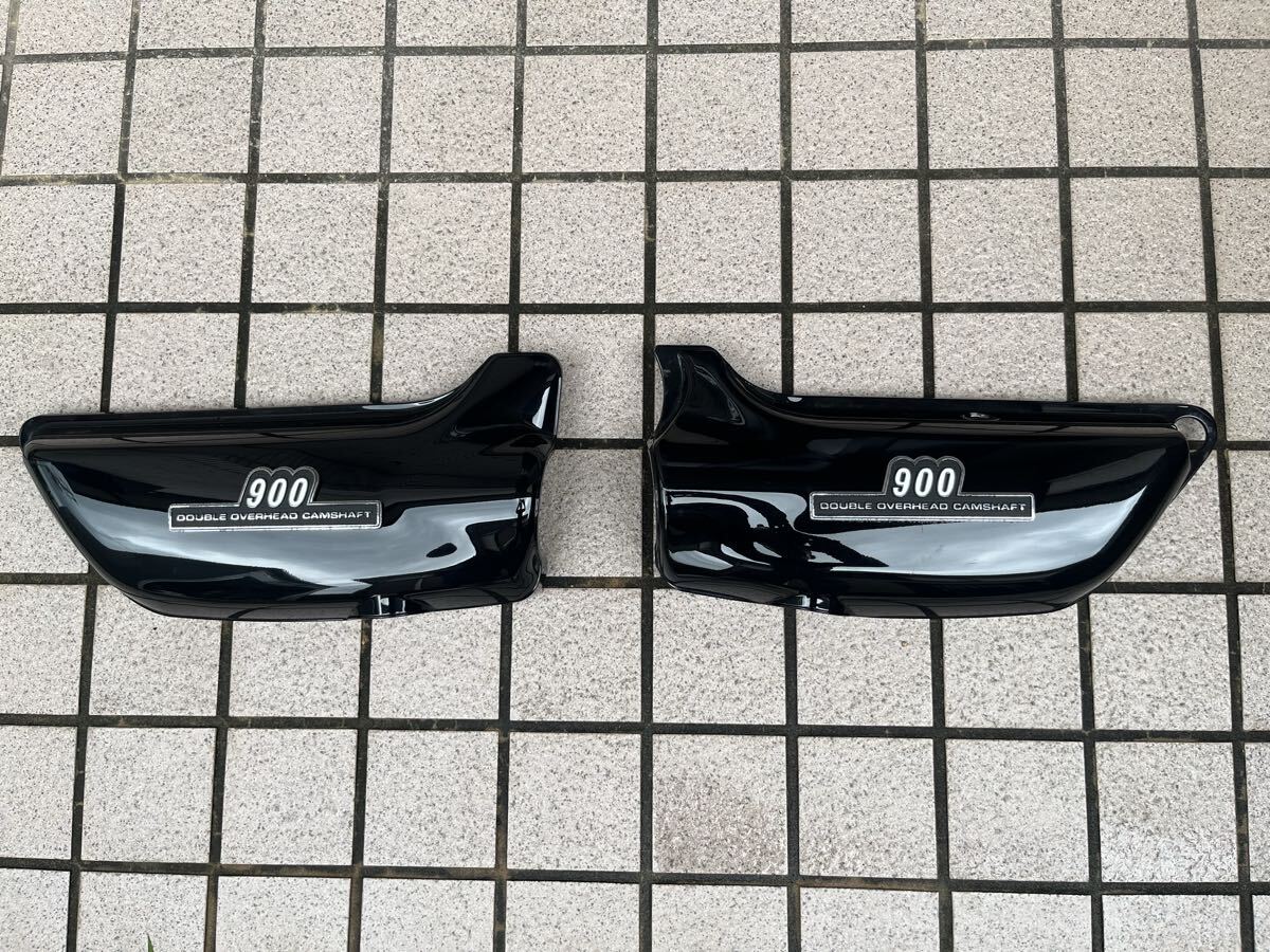 カワサキ 純正 サイドカバーエンブレム GPZ400 当時物 左右セット