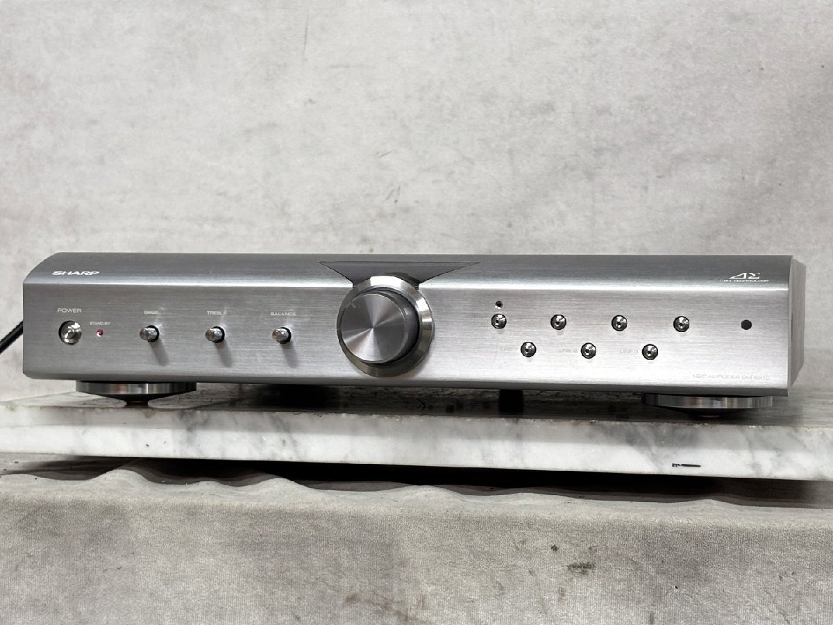 中古】SHARP SM-5 シャープ製小型プリメインアンプ ジャンク扱いの落札
