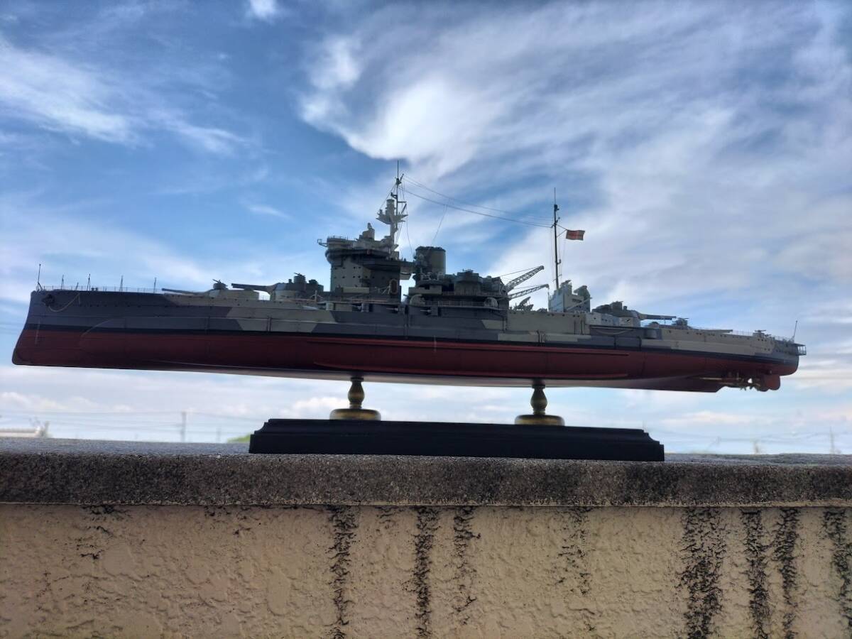 販売代理品】【完成品】1/700 イギリス海軍戦艦 ウォースパイト ※販売