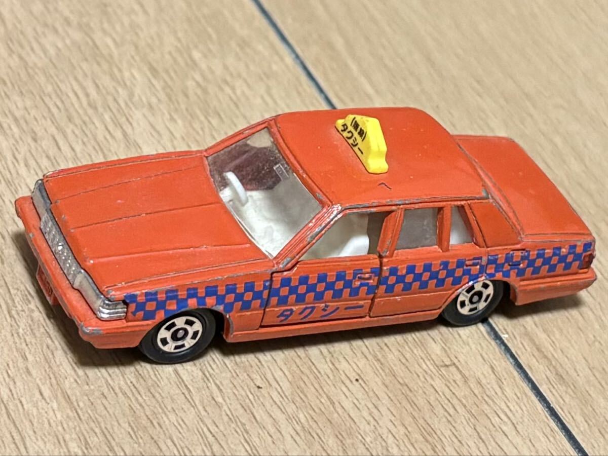 中古】☆青箱トミカ☆F32 アウディ 5000 ターボ(タクシー)☆外国車