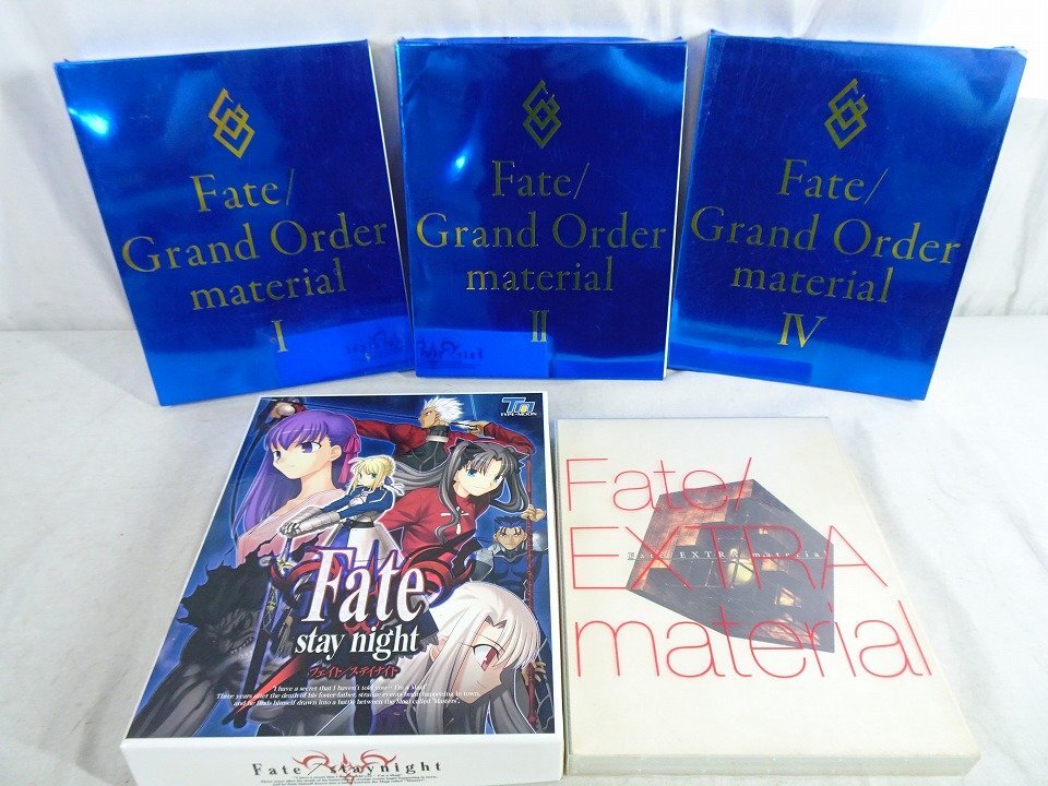 TYPE-MOON キャラクターマテリアル material 原画 資料集 (奈須きのこ
