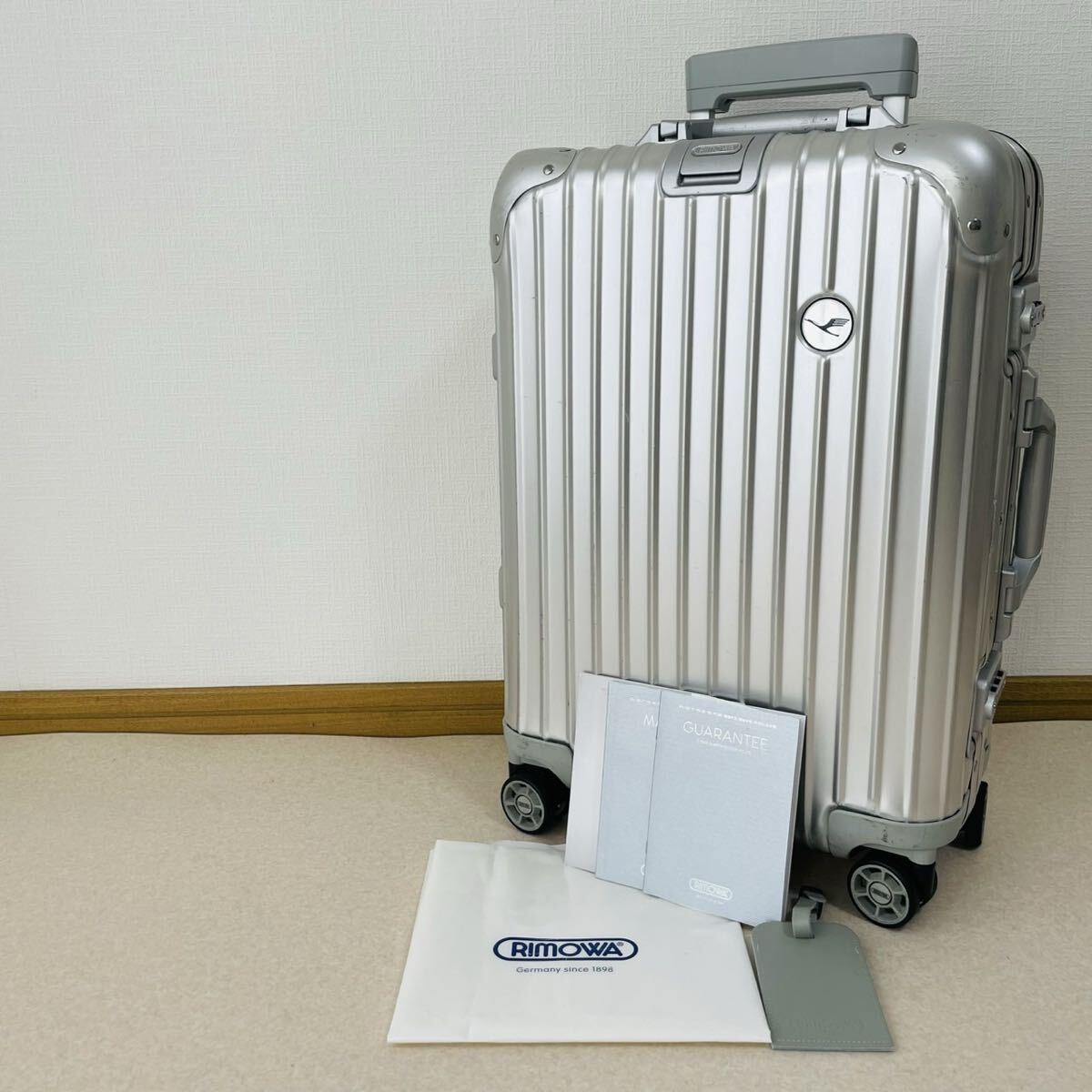 ✨極美品✨ RIMOWAリモワ アタッシュケース Lufthansaシール 新品】Lufthansa＆RIMOWA☆ルフトハンザ&リモワ スーツケース用シール