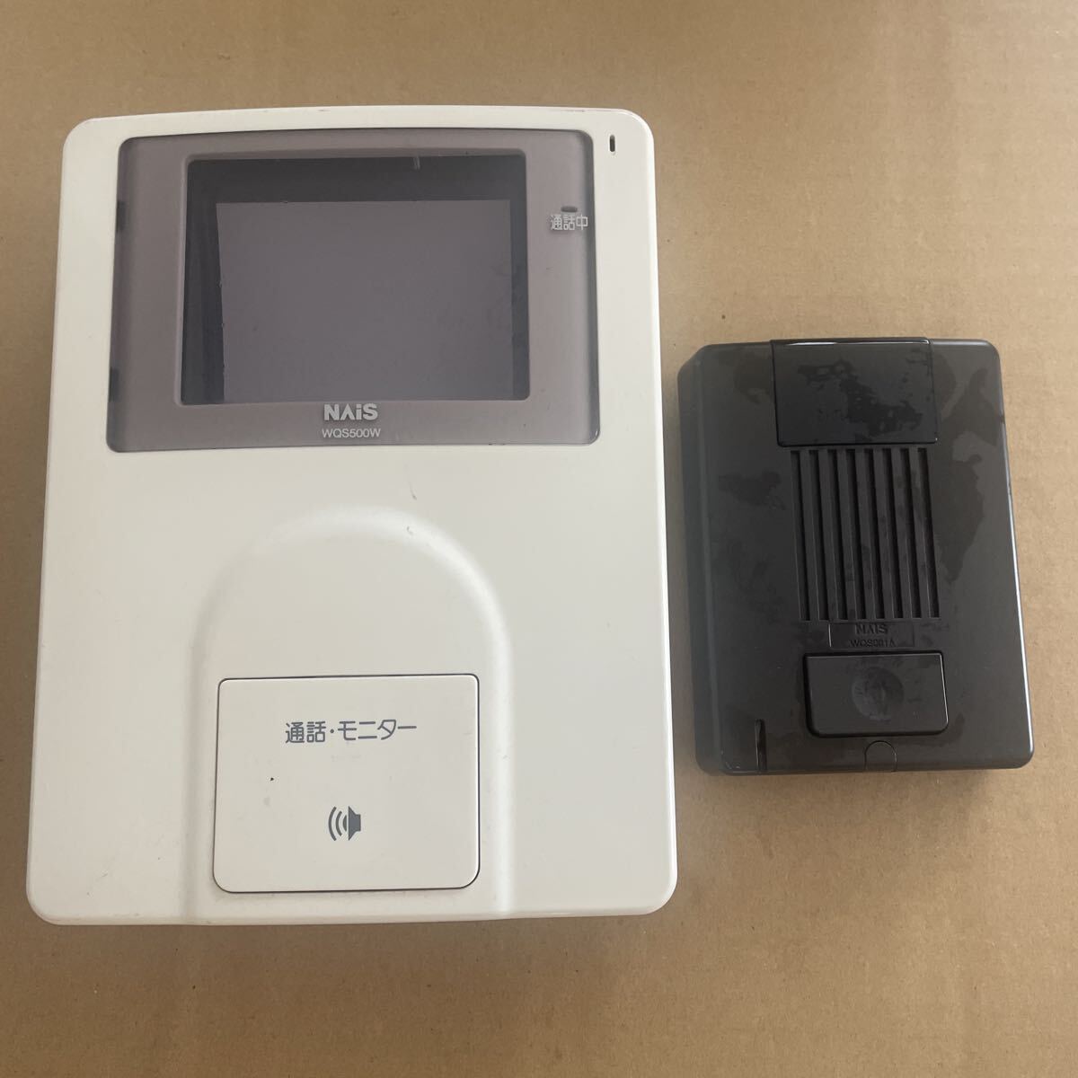 中古】インターホン NAiS / EJ503A / WQN110WK / 親機 子機セット
