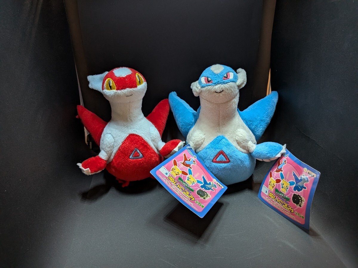 TOMY ラティオス＆ラティアス ポケモン ペアぬいぐるみ の落札情報詳細
