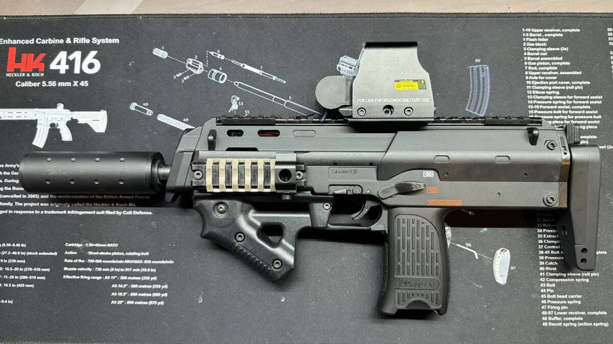 バッテリーセット メカボカスタム ストック取付】東京マルイM4 バッテリーセット メカボカスタム ストック取付】東京マルイM4