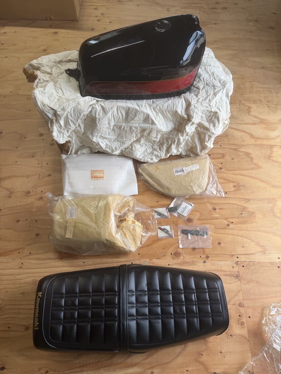 中古】当時 Z400FX E4 ルミナスガンブルー E1 E2 E3 XJ 純正 希少 国内