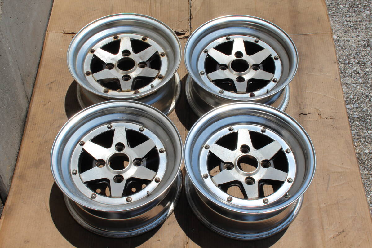 SSR スピードスター マーク1 mk-1 10j aタイプ タイヤ付 当時物 深リム