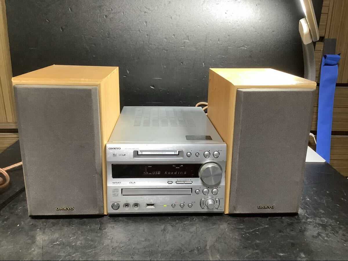 中古】AIWA / アイワ ミニコンポ XR-MJ3DVD CX-LMJ3 MD / DVD＆CD TAPE