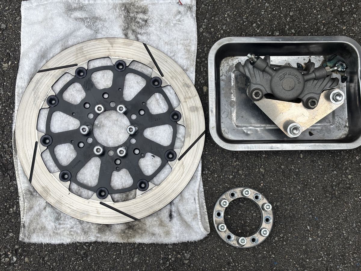 Dトラッカー KLX BRAKING ブレーキング STX72AD ディスクローター 320