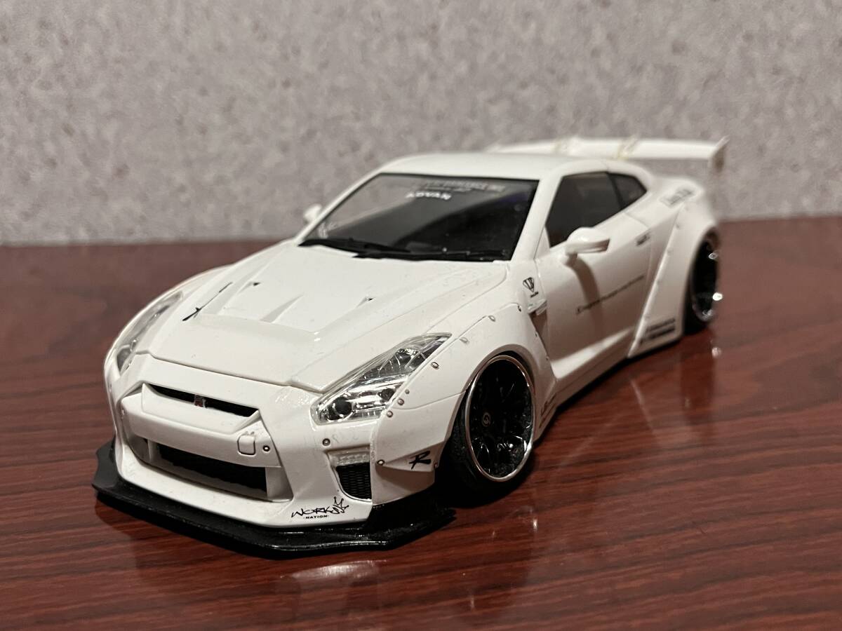 新品】京商 1/18 ケンメリ ○新品改カスタム☆ ワークスオーバー