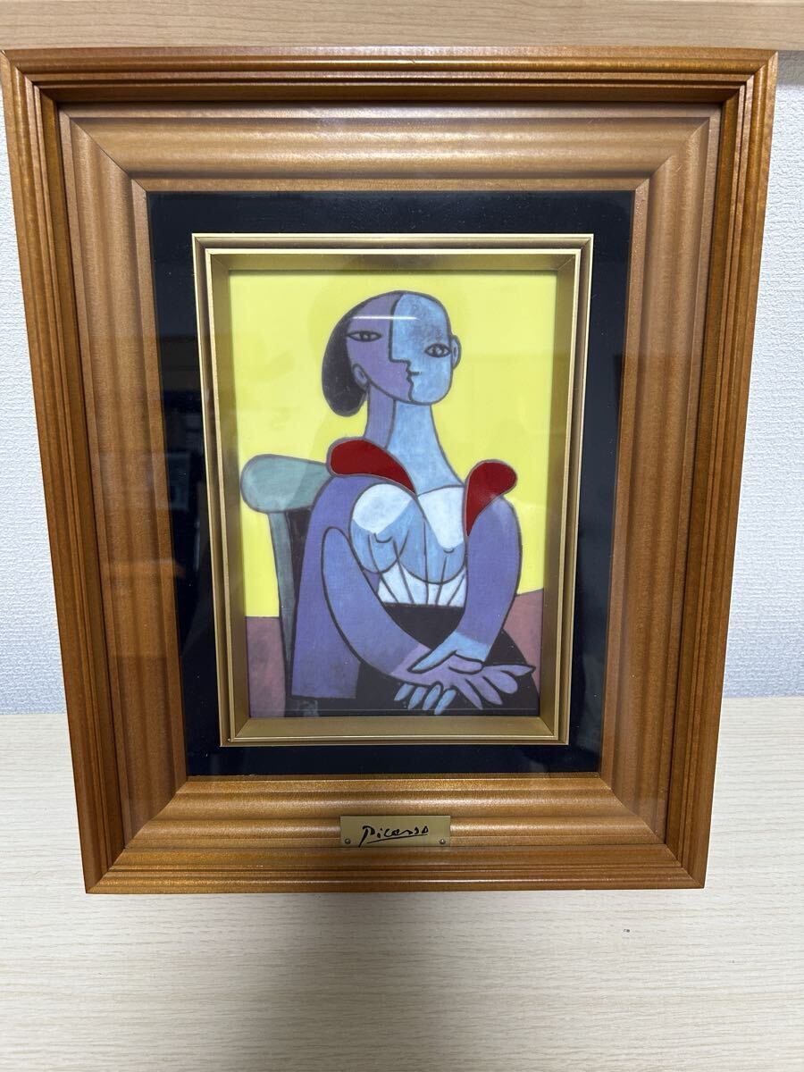 新品】ピカソ Picasso 泣く女☆本物真作保証書COA付き☆代表作☆親族