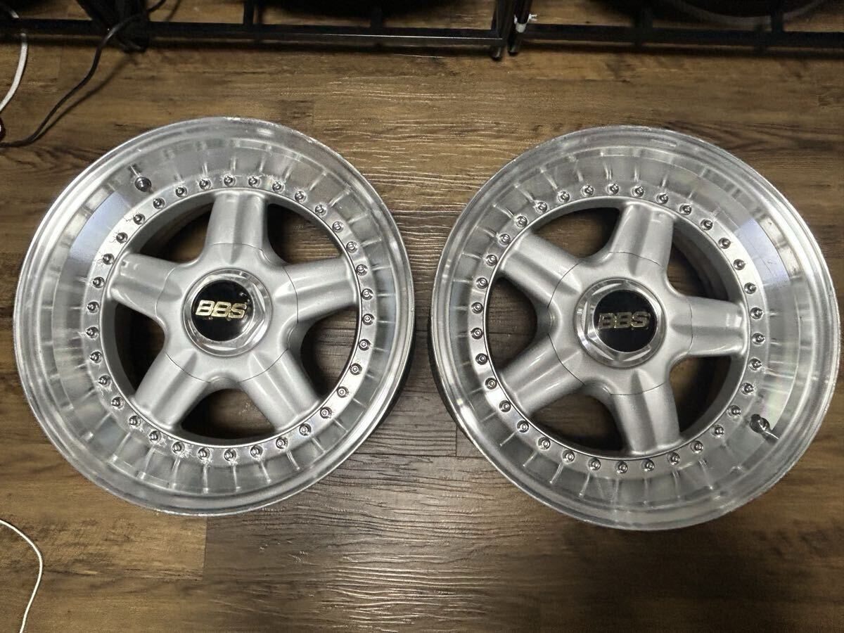 中古】BBS RS 4H PCD100 16インチ6.5J リバレル品 165/40-16の落札情報 